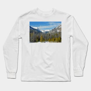 Bowen Mountain in Winter Long Sleeve T-Shirt